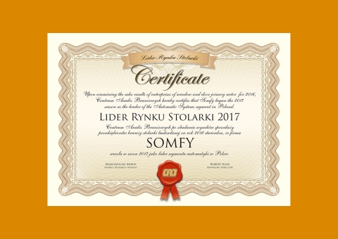 20171022Somfy - certyfikat