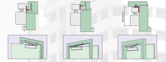 ASSA ABLOY - Konstrukcja samozamykacza nawierzchniowego nie zależy od rodzaju drzwi