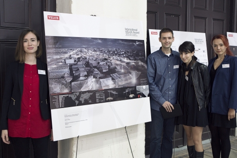 20141211Velux Laureaci trzeciej nagrody zespol studentow z Bułgarii